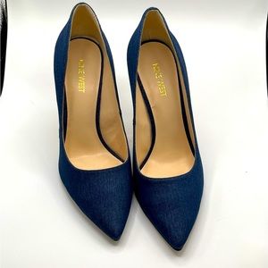 Nine West Blue Jean Pumps.